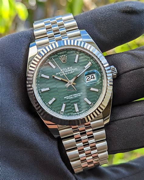 126334 rolex green